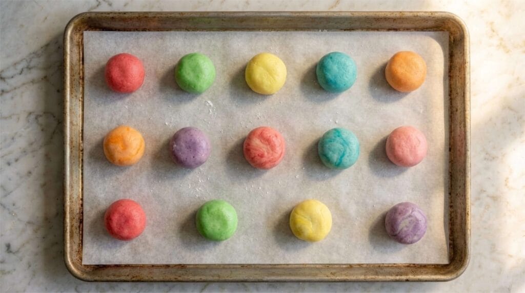 Easy Rainbow Cookies