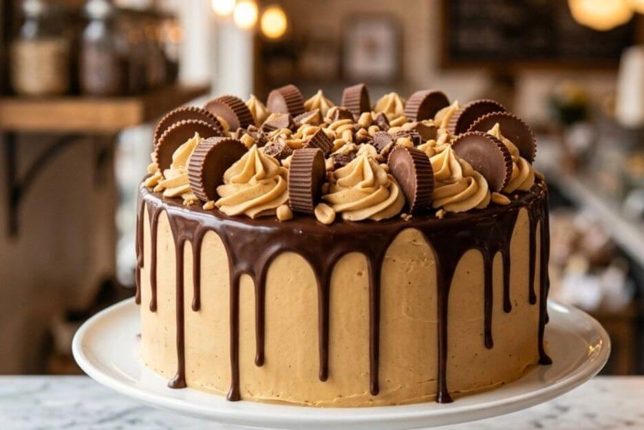 reese's peanut butter cake recipe