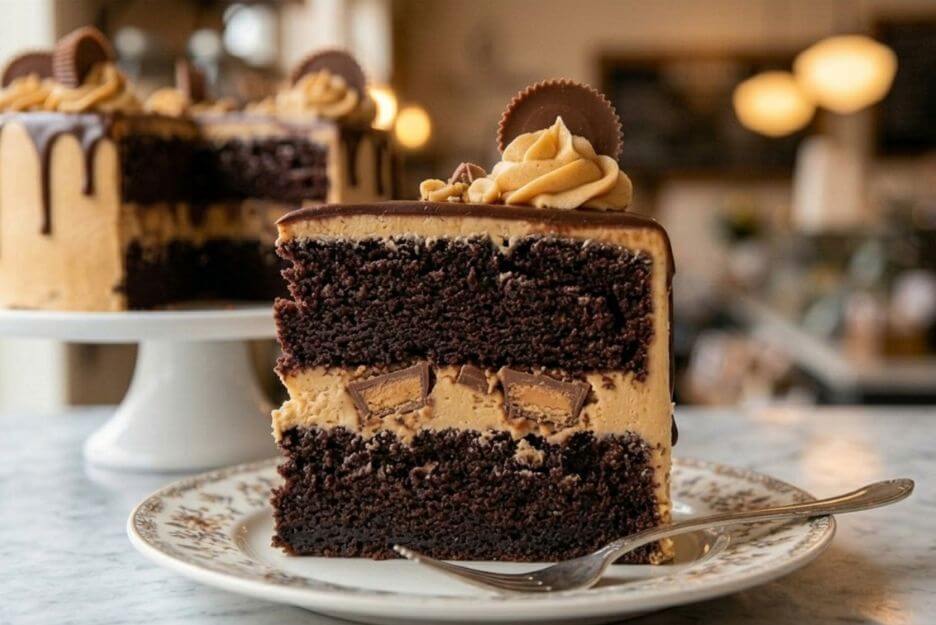 Reese's Chocolate Peanut Butter Cake