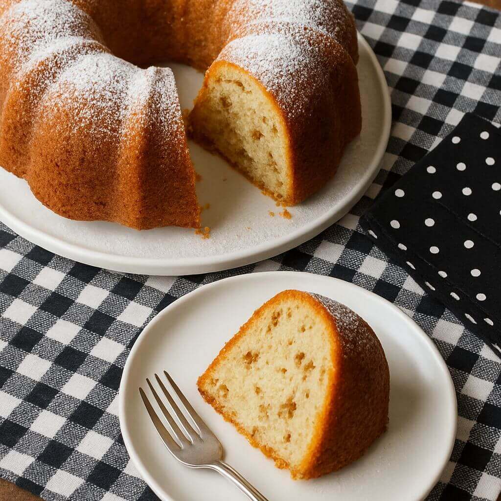Rich and Nutty Pound Cake Recipe