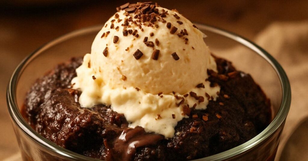 Chocolate Pudding Cake Recipe: Delicious and rich dessert baked in 4 easy steps