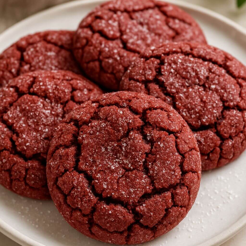 Red Velvet Cookies With Cake Mix: How to Get Perfect Cracks