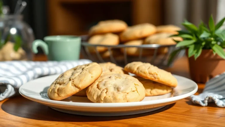 Delicious cookies without eggs and sugar, perfectly baked for a healthy treat"