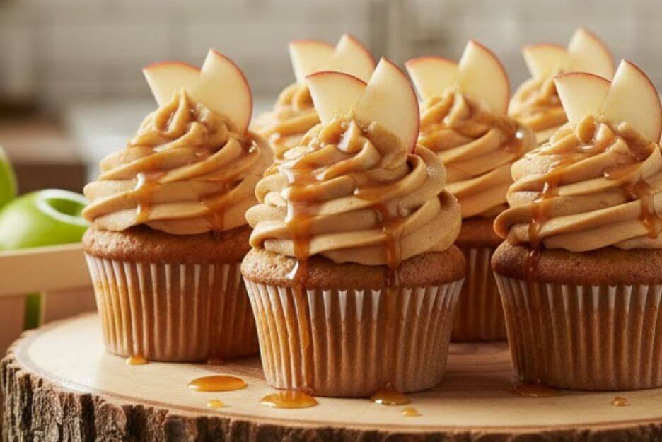 caramel apple cupcakes recipe
