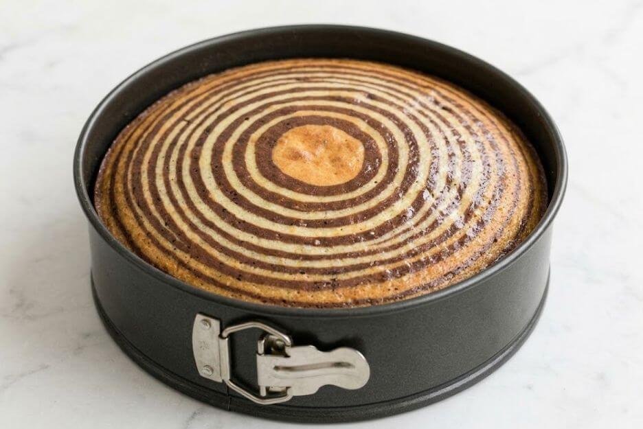 Moist Zebra Cake