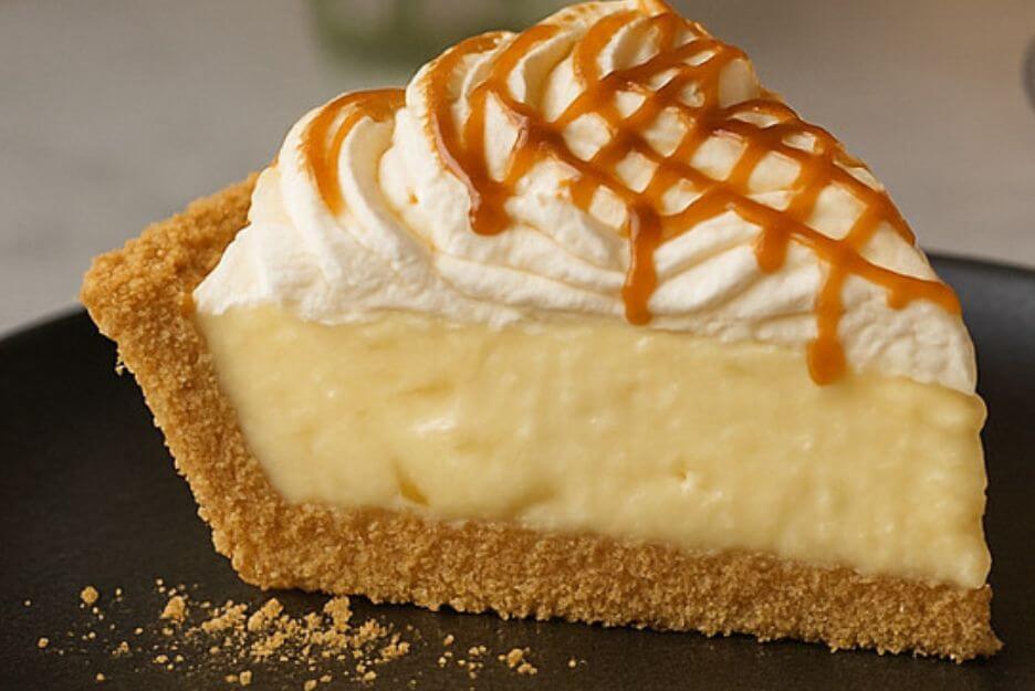 slice of Banana Cream Pie Recipe