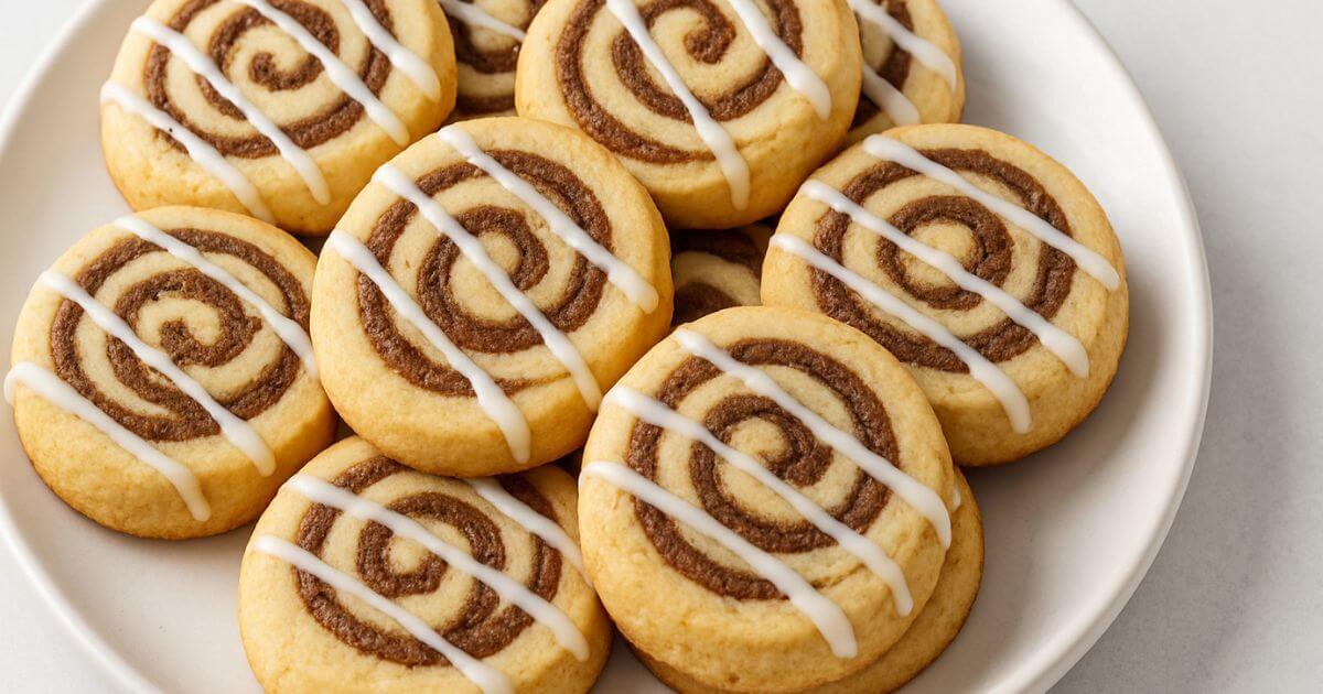 Cinnamon Roll Cookie Recipe, Bake 2 Dozen Cookies, Quick Cookie Recipe, Easy Cinnamon Cookies