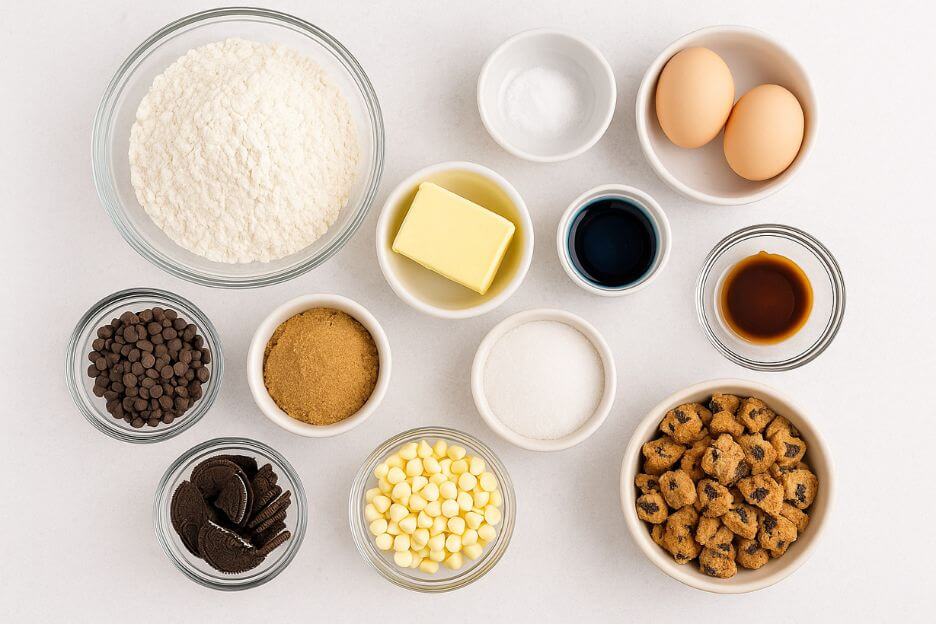 Ingredients Cookie Monster Cookies
