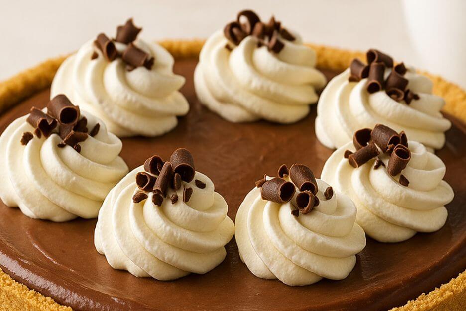 easy no bake chocolate pie