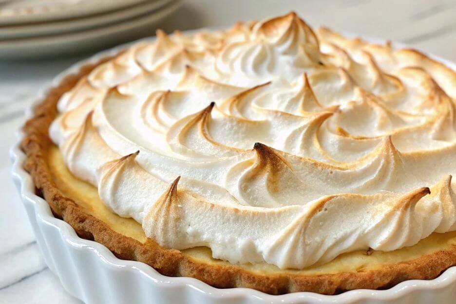 homemade lemon meringue pie