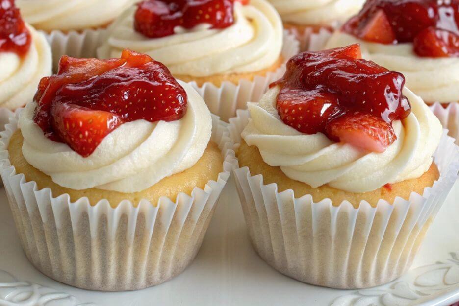 Strawberry Cupcakes