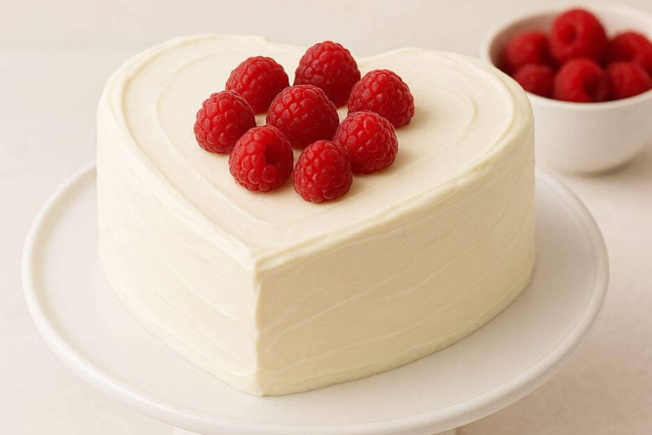 heart cake