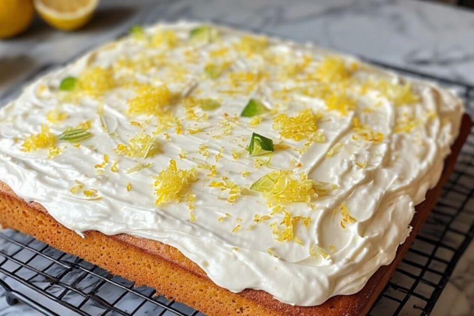 moist citrus cake