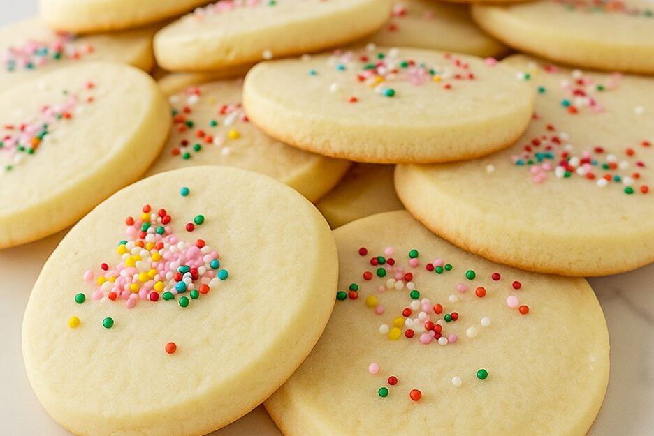 3 Ingredient Sugar Cookies
