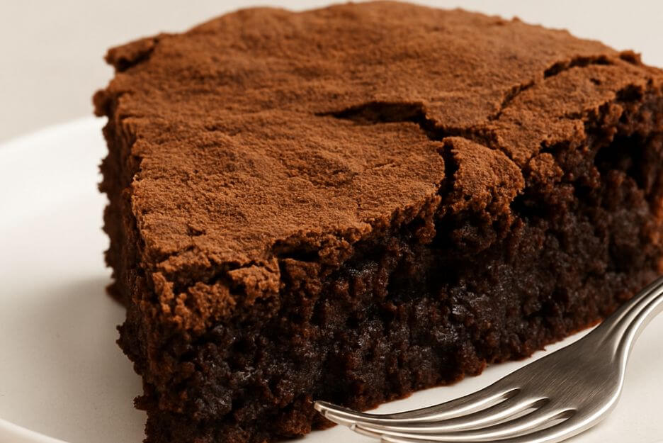 Slice of brownie cakes