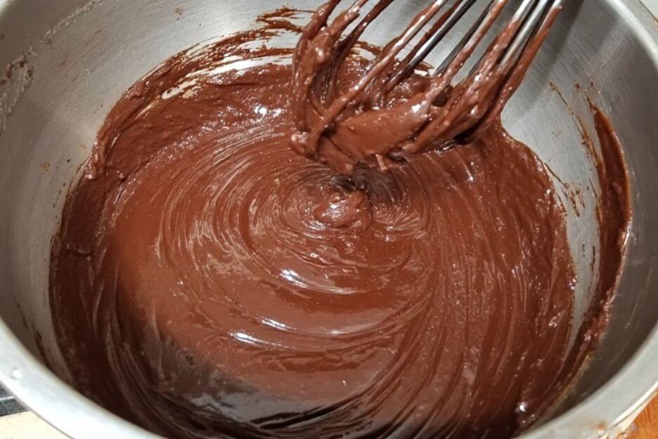 Whisk together all your dry ingredients in a big bowl