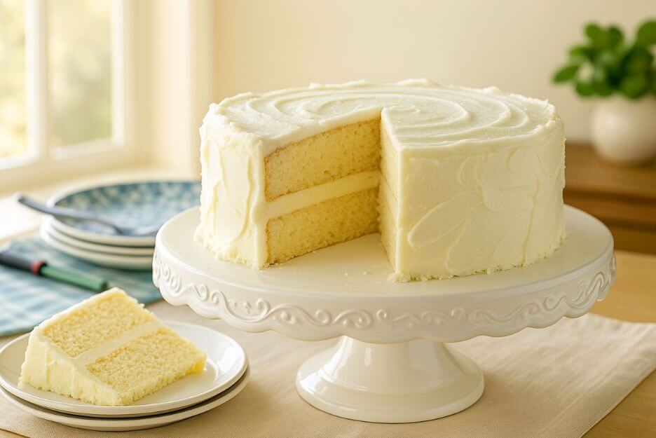 White Velvet Cake