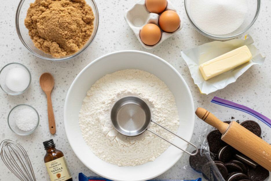Ingridients for Best cookies and cream cookies recipe