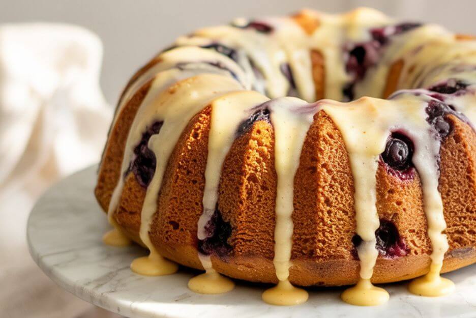 Best blueberry lemon bundt cake