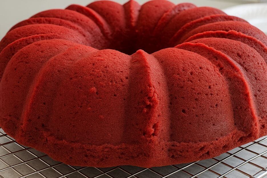 Cool the cake.