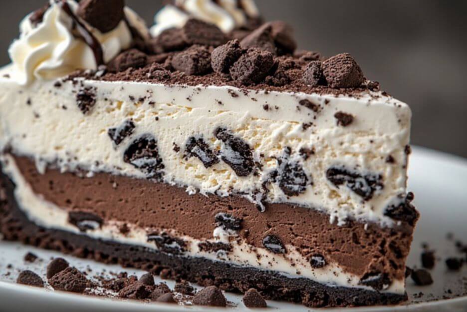 No bake Ice Cream Cookie Cake