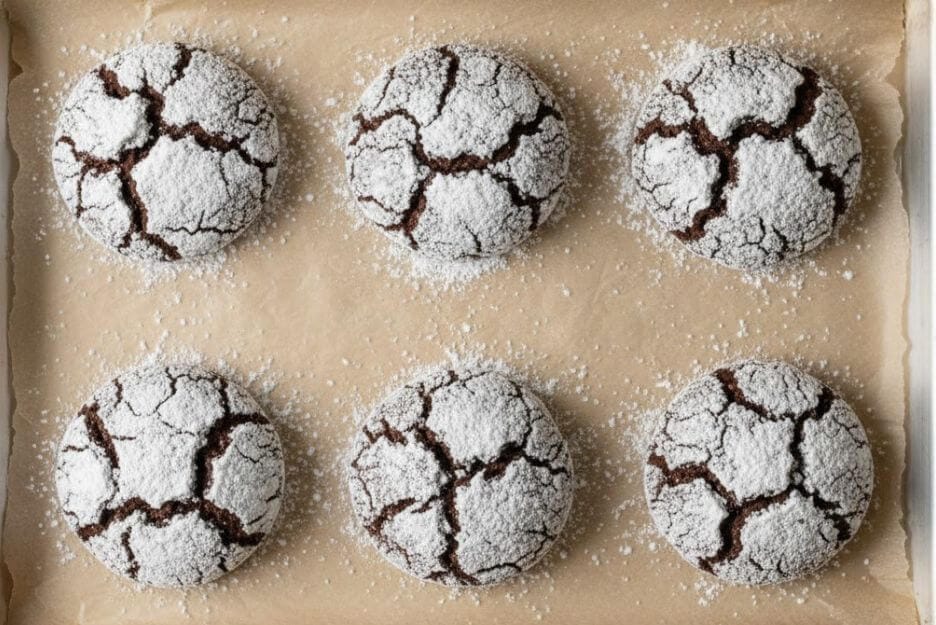 Bake best crinkle cookie