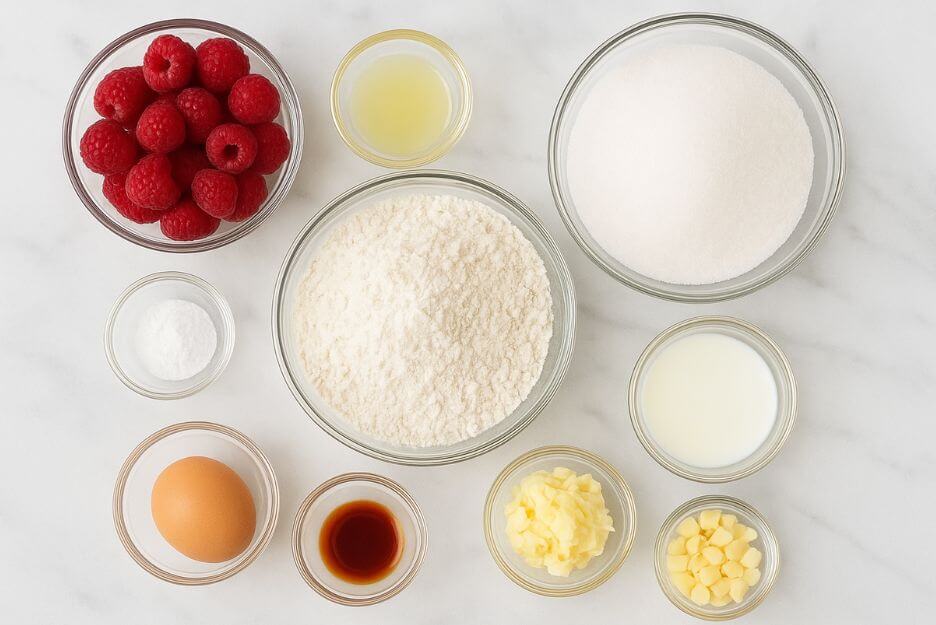 Ingredients Raspberry Mini Cupcakes