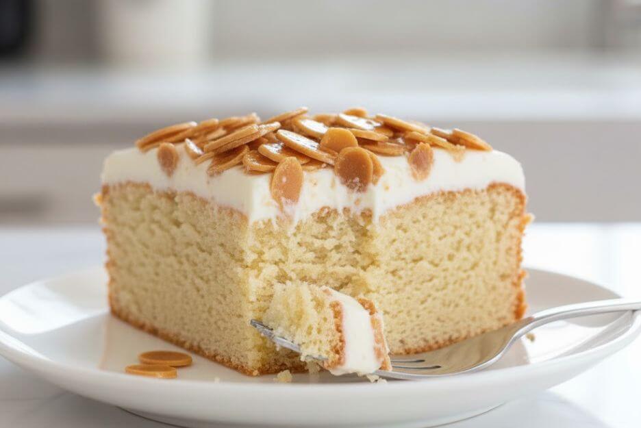 burnt almond cake recipe easy