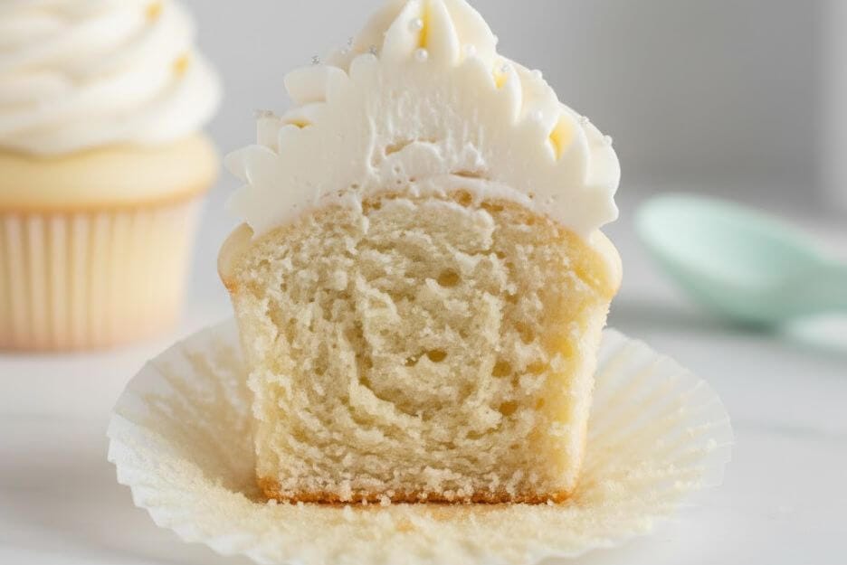  fluffy white cupcakes