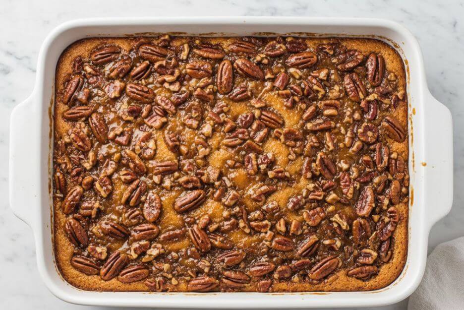 Pecan Pie Dump Cake