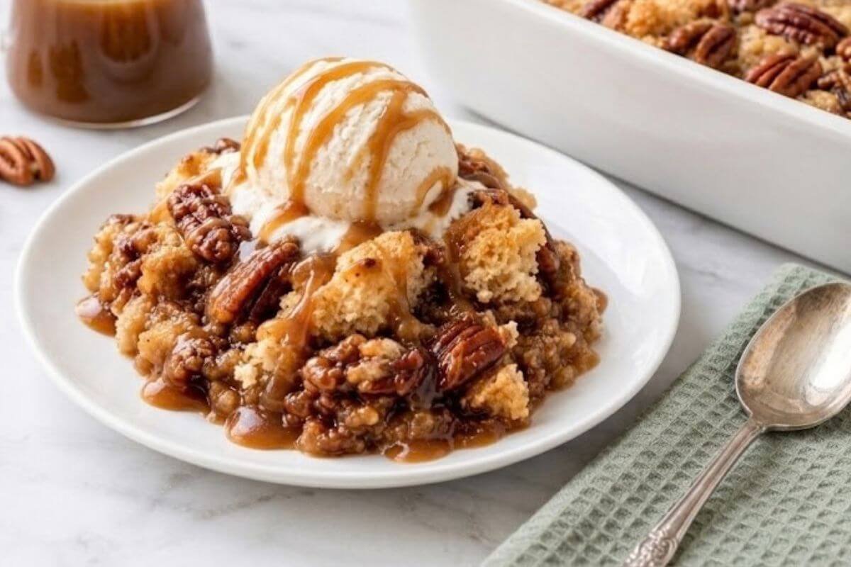 Best Pecan Pie Dump Cake