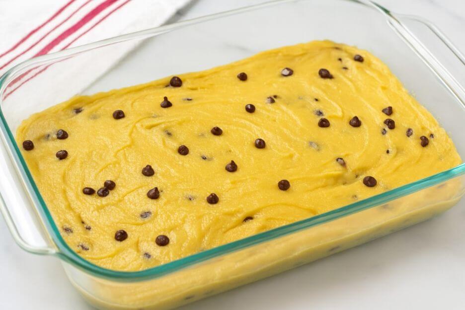 chocolate chip bar cookies from cake mix
