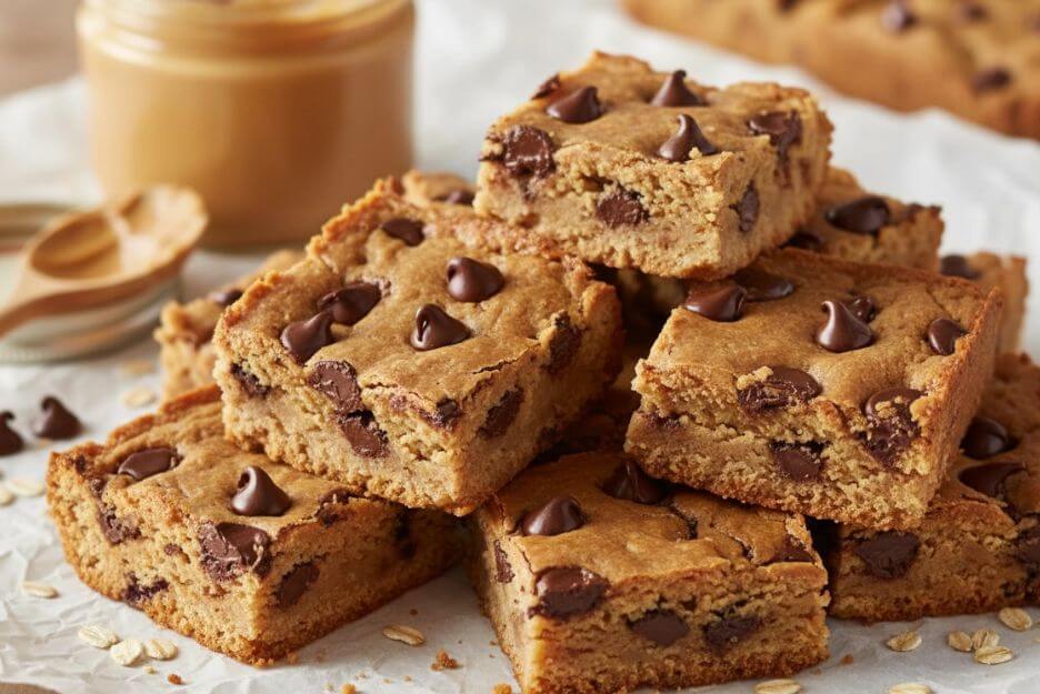 oatmeal peanut butter chocolate chip bars