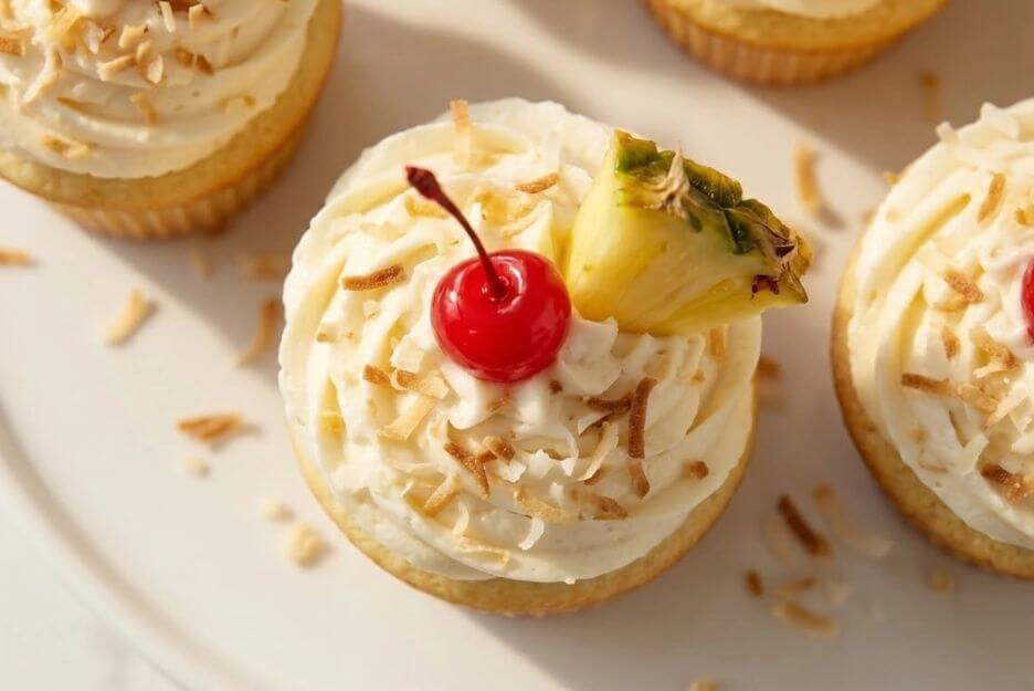 best Pina Colada Cupcakes recip
