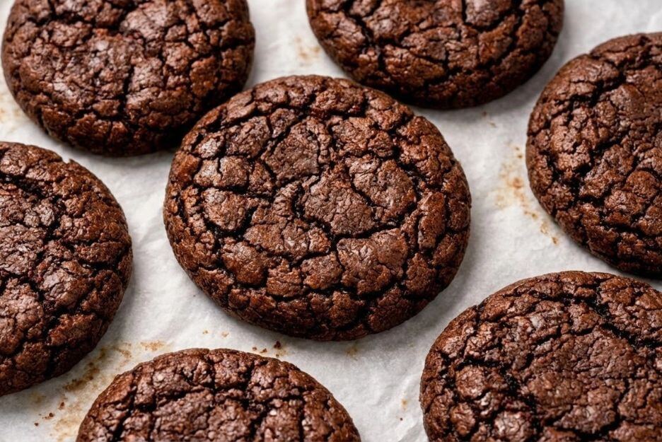 cool  peppermint brownie cookies recipe