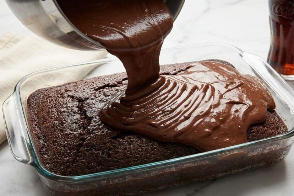 moist Coca Cola cake