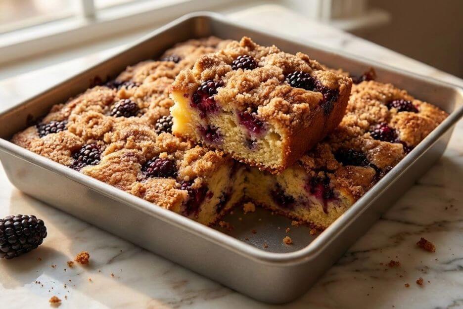 blackberry coffee cake 