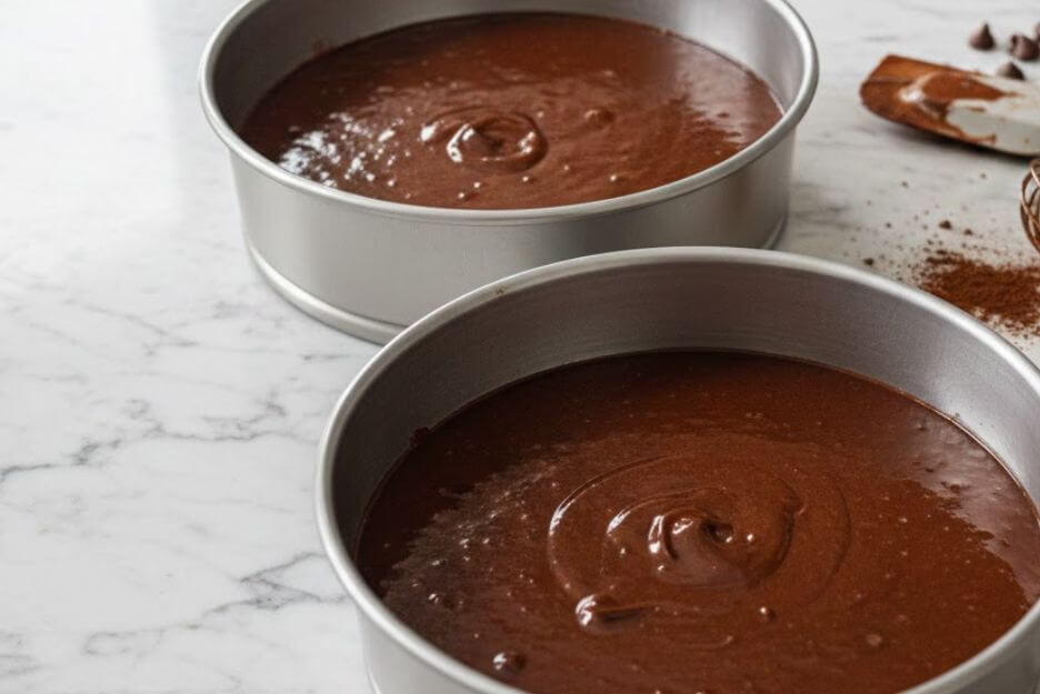 Bake of chocolate covered strawberry cake