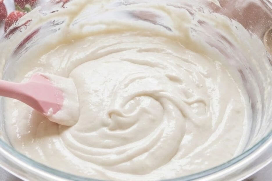 easy strawberry angel food cake