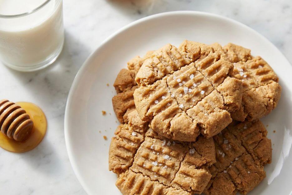 old fashioned peanut butter honey cookies
