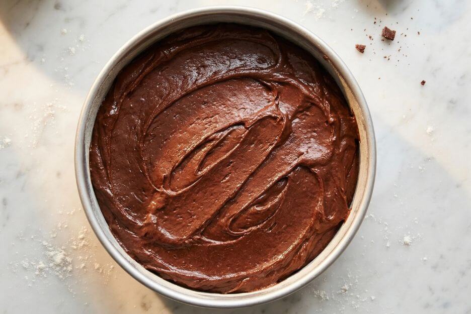 homemade chocolate orange cake