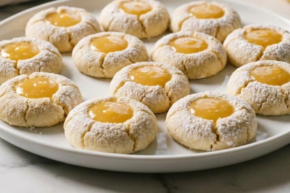 simple lemon curd cookies recipe