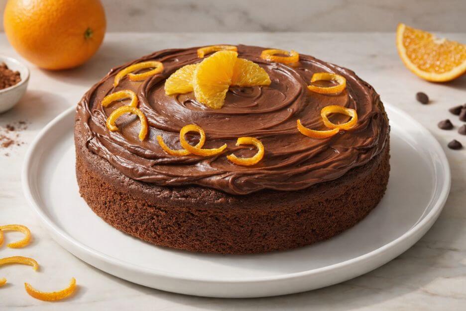 chocolate orange cake recipes