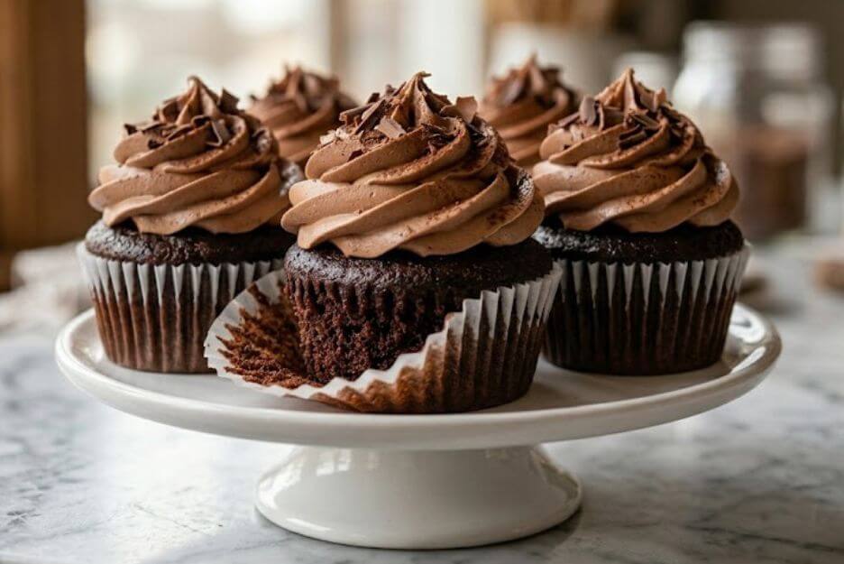 milk chocolate cupcakes recipe