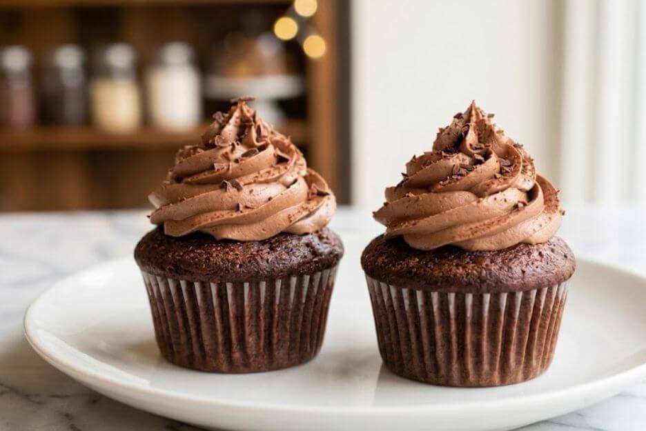 easy milk chocolate cupcakes