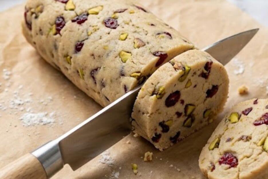 slice the dough into rounds