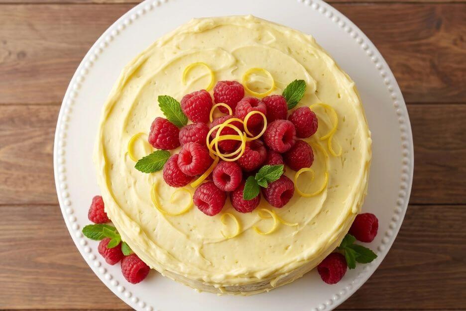 lemon raspberry cake recipe