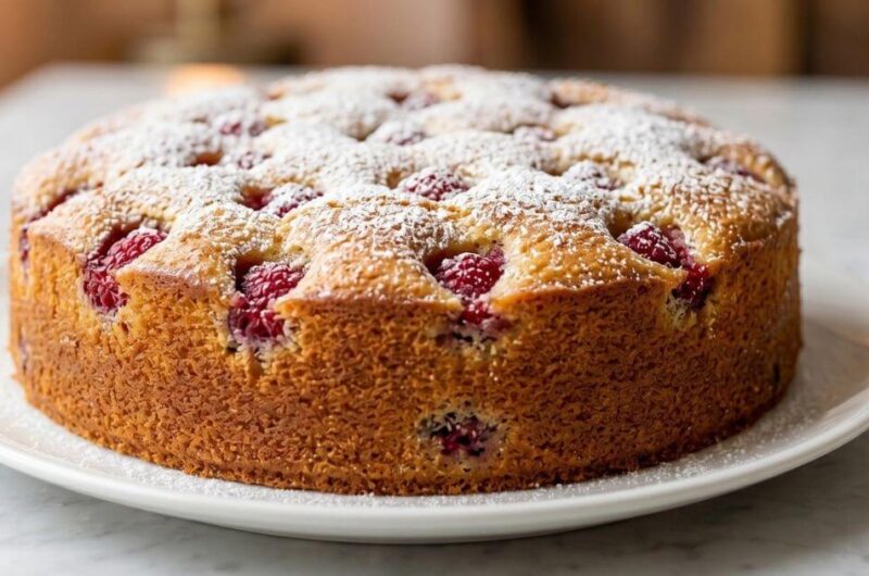 Raspberry Cake Recipe That Takes Only 30 Minutes