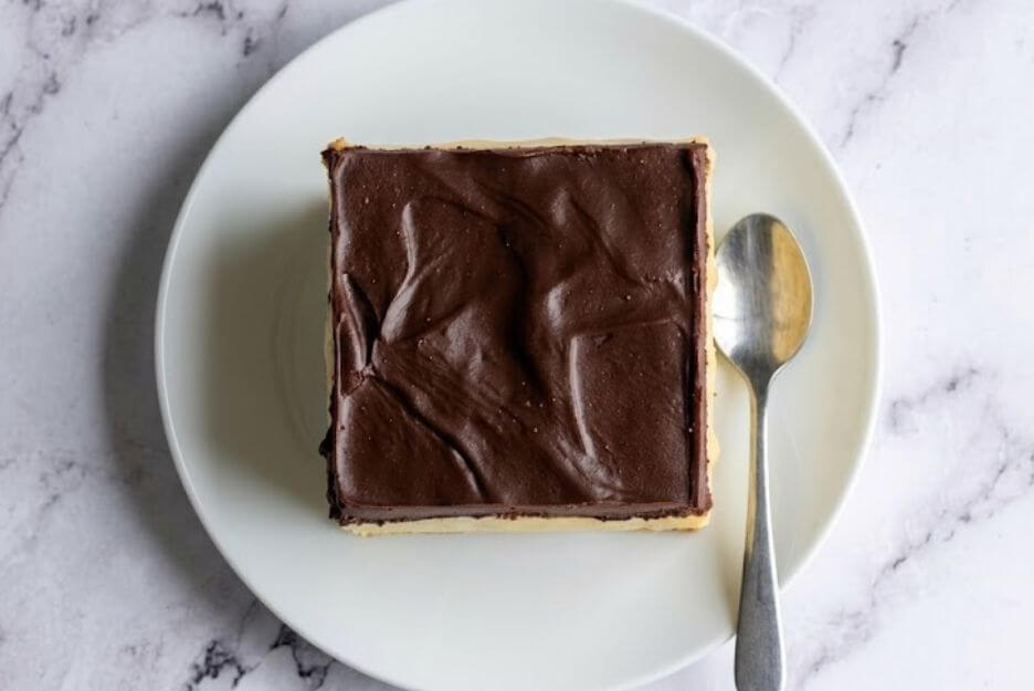 Easy Boston Cream Poke Cake