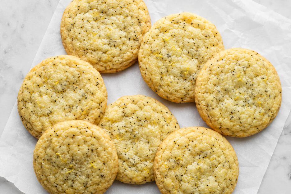 Cool Lemon Poppy Seed Cookies